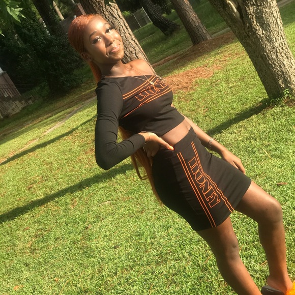 Two piece “ Honey” set - Picture 2 of 3